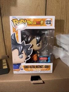 Funko Pop! Vinyl: Dragon Ball Goku Ultra Instinct Sign NYCC (HT Exclusive) #1232 - Picture 1 of 6