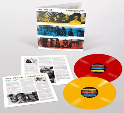 The Police - Synchronicity 2LP RED & YELLOW VINYL SUPER-DELUXE Remaster [sealed] - Image 1 of 4