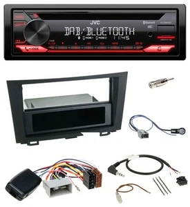 JVC CD DAB USB Bluetooth Lenkrad Autoradio für Honda CRV (2006-2012) - Bild 1 von 10