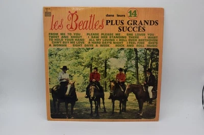 Rare Beatles French LP  ODEON OSX 231   "Horse Cover" type 2 languette - Image 1 of 4