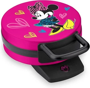 Disney Minnie Mouse Waffle Maker by Select Brands - Premium Minnie Mouse Waff - Picture 1 of 5