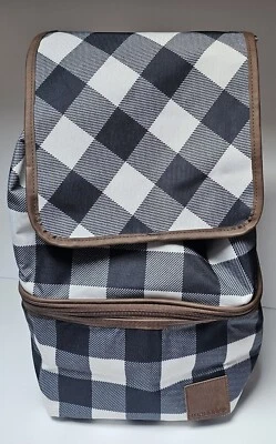 Maurices Backpack Cooler Adjustable Straps Drawstring Hook Loop Zip Closures... - Image 1 of 4