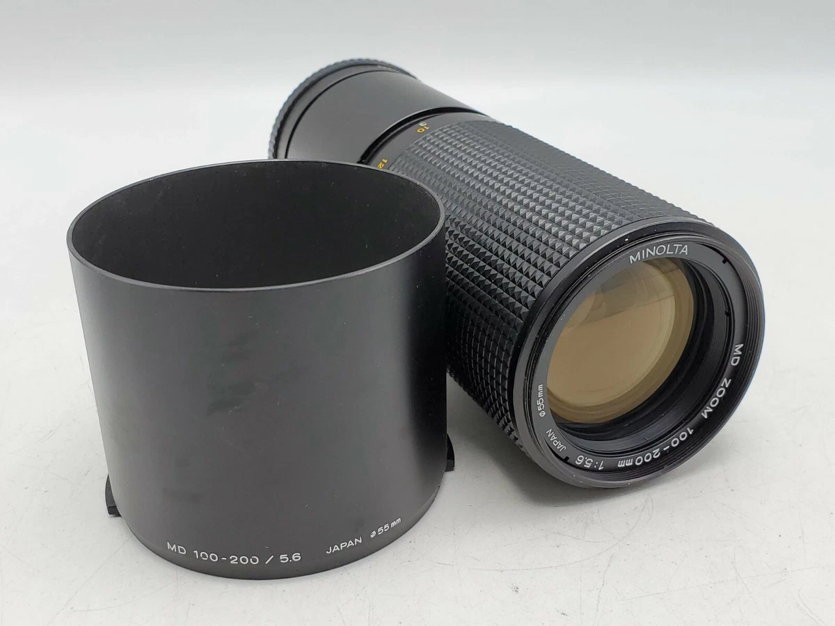 Minolta MD f/5.6 Camera Lenses 100-200mm Focal for sale | eBay