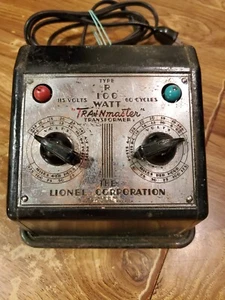 Lionel Train Type R 100 Watt Netztrafo - 1940 funktioniert - Bild 1 von 6
