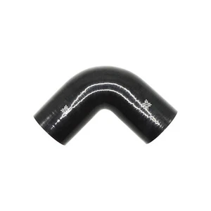 Pipercross Performance Silicone Hose Black 90 Degree Angle Pipe Line FCL04084 - Picture 1 of 6