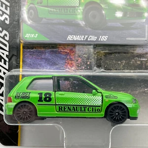 Majorette Renault Clio 16S Cast Heads Series 2024 1:53 Diecast Car - Picture 1 of 3