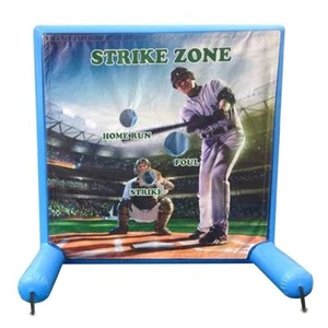 Interactive Sealed Inflatable Air Frame Game Baseball Kids Event Party Carnival - Picture 1 of 8