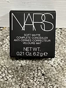 NARS soft matte complete concealer new in box 0.21oz Med-Dark 2.6 Walnut - Picture 1 of 4
