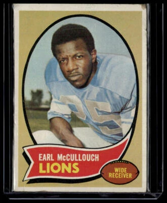 1970 Topps #195 Earl McCullouch - Image 1 of 2