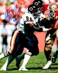 Richard Dent Signed Chicago Bears vs 49ers Action 8x10 Photo w/MVP XX - SS - Picture 1 of 1