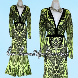 Stephanie Pratt SEQUINS MAXI FLOOR LENGTH EVENING OCCASION DRESS SIZE 14 NEW - Picture 1 of 7