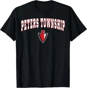 Peters Township High School Indians T-Shirt Hoodie - Picture 1 of 8