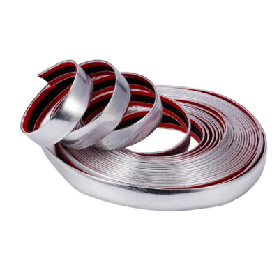 3Mx20mm Practical Car Chrome DIY Moulding Trim Strip Grille Window Door Bumperx1 - Image 1 of 4