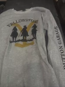 Yellowstone Damen Grafik Weiß Top Sweatshirt Gr. XXL 2XL 2X Markenlos - Bild 1 von 1