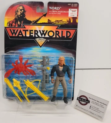 1995 Kenner: Waterworld Nord com boneco bombardeiro Bazooka de disparo - Imagem 1 de 4