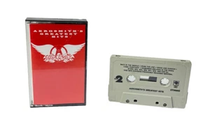 Aerosmith CASSETTE TAPE Greatest Hits Steve Tyler Rock N Roll 1980 - Picture 1 of 7