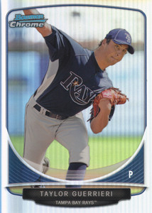 2013 Bowman Chrome Cream of the Crop Mini Refractors #TBR2 Taylor Guerrieri