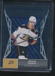 TREVOR ZEGRAS 2021-22 UPPER DECK SPX RADIANCE FX ROOKIES RC INSERT