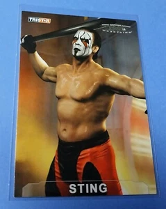 TNA TriStar STING Card Video Game RARE 2008 #77 Midway WCW AEW - Picture 1 of 2