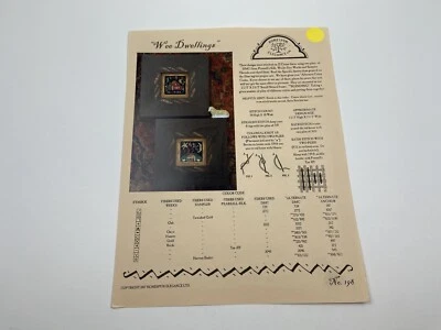 Homespun Elegance Wee Dwellings Counted Cross Stitch Pattern N - Image 1 of 3