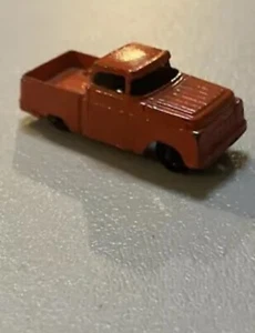 1959 Tootsie Toy 1957 Ford Styleside Pickup Truck Orange - Nice condition - Picture 1 of 7