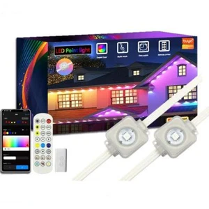 Permanent Outdoor Eaves Lights Smart RGBIC App Remote DIY Scene Modes lamp S2T8 - Picture 1 of 15