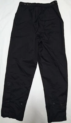 Pantalones de golf Footjoy FJ Dryjoys impermeables para mujer, poliéster, talla mediana, negros Foto 1 de 4
