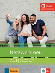 Klett NETZWERK NEU A2.1 Kurs- & Ubungsbuch MIT Audios & Videos HYBRID EDIT @ NEW - Imagen 1 de 1