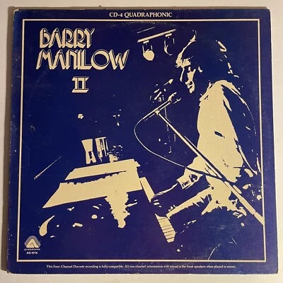 Barry Manilow‎–Tryin' To Get The Feeling Vinyl, LP Manilow II Cover Quadraphonic - Image 1 of 4