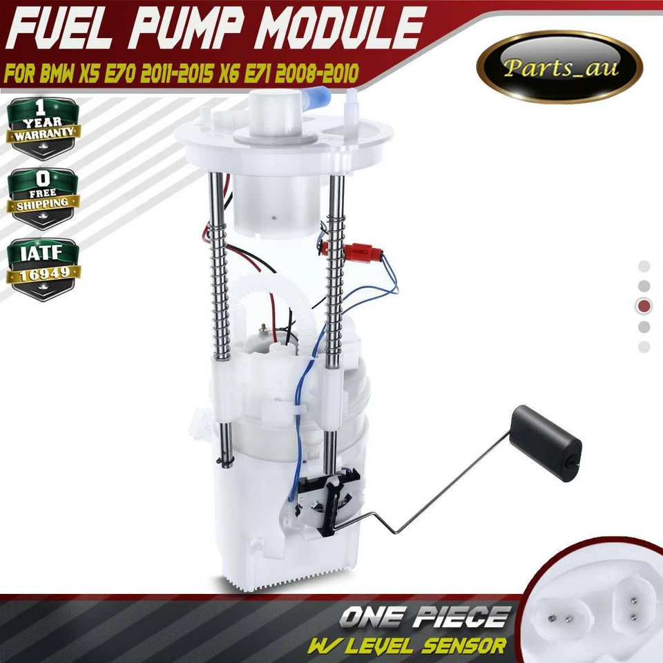 Electric Fuel Pump Assembly for BMW X5 E70 2011-2015 X6 E71 2008-2010 3.0L 4.4L - image 1 of 4