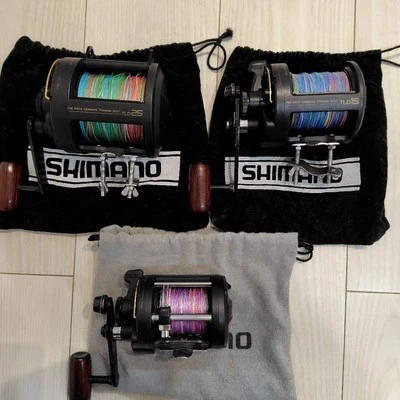 Shimano Triton 3-Piece Set Tld3000L.Tld -15 Tld-25 Japan Ship - Image 1 of 4