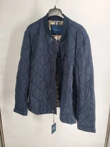 Cole Haan Jacket Mens 2XL Quilted Bomber Camo Lined Full Zip Lightweight - Picture 1 of 12