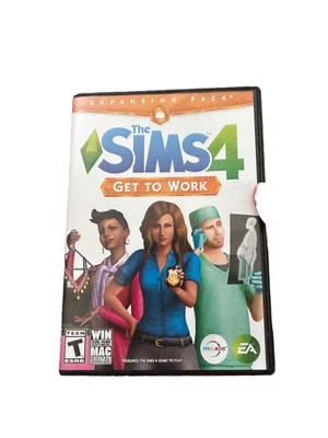The Sims 4 Get To Work Computer Video Game - Image 1 of 3