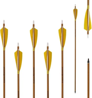 Letszhu Archery Carbon Arrows 500 Spine with Helical Real 29 Inch  - Image 1 of 4