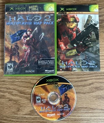 Halo 2 Multiplayer Map Pack (Microsoft Xbox, 2005) CIB - Complete with Manual - Image 1 of 4