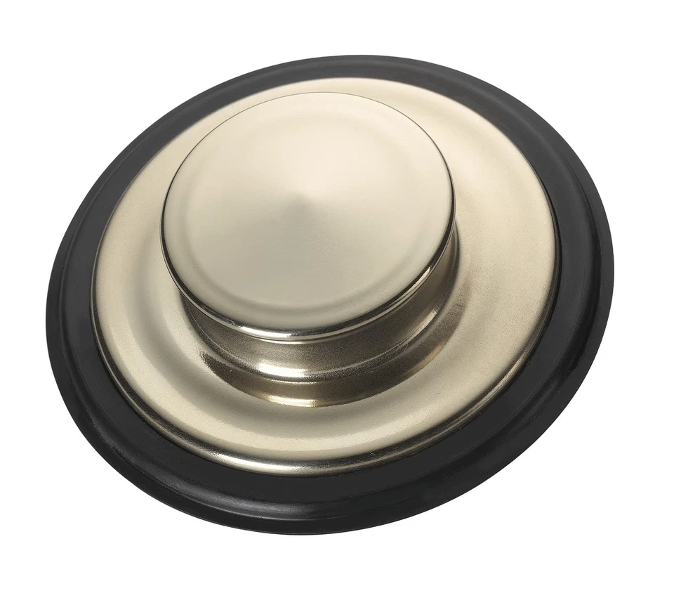 Insinkerator Brushed Stainless Steel Sink Stopper For Garbage Disposal 325In - Image 1 of 1