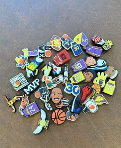 Creekrock 43pcs Basketball Shoe Charms, Basketball Sports Decoration Sandals NWT - Picture 1 of 12
