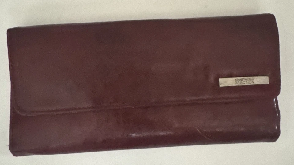 Kenneth Cole Reaction Vintage  Synthetic Leather Trifold Wallet for Women - Image 1 of 4