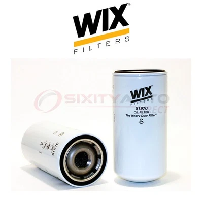 WIX Engine Oil Filter for 1988 White/GMC WCS 14.0L L6 - Filtration System mq Foto 1 de 4
