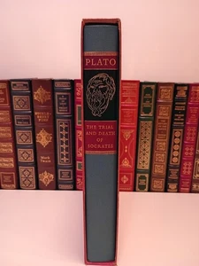 Plato: The Trial and Death of Socrates Heritage Press HC Slipcase & Sandglass - Picture 1 of 9