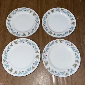 Vintage von Fine China Japan Weinrebe Muster Brot/Butter Teller 6-1/2" (4) - Bild 1 von 3