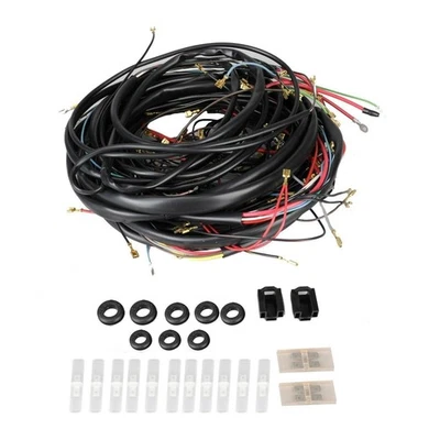 Arnés de cableado completo Karmann Ghia 1970-1971 cupé o convertible Foto 1 de 4