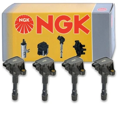 Bobinas de encendido 4 piezas NGK 48752 U5239 para UF628 UF-676 UF-628 IGC0080 IC779 hi Foto 1 de 4