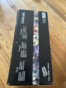 Cartuccia toner nero originale Lexmark 15G042K Optra C752 C760 C762 guarnizione di fabbrica - Foto 1 di 15