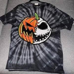 Neu mit Etikett Nightmare Before Christmas Pumpkin Jack T-Shirt Horror Halloween Größe L - Bild 1 von 3