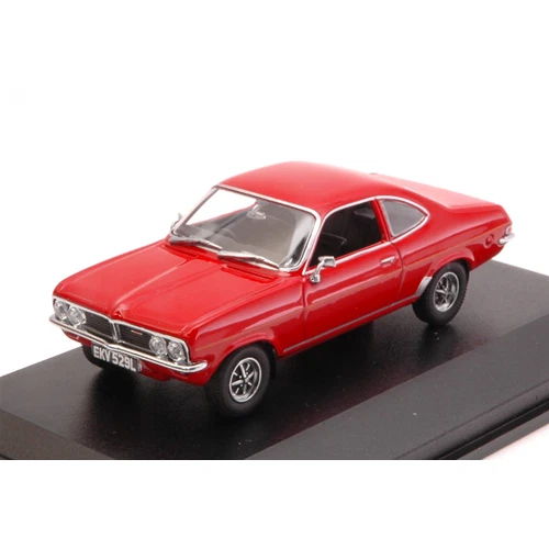 VAUXHALL FIRENZA 1800SL 1970 RED 1:43 Oxford Auto Stradali Modellino Nuovo - Immagine 1 di 1