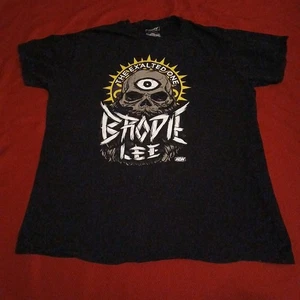 BRODIE LEE The Exalted One HERREN SCHWARZES T-SHIRT - GRÖSSE LARGE - Wrestling AEW - Bild 1 von 5