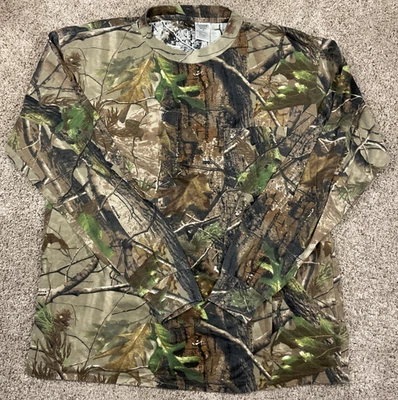 RANGER Realtree Camo T-Shirt Mens 2X Long Sleeve - Image 1 of 4