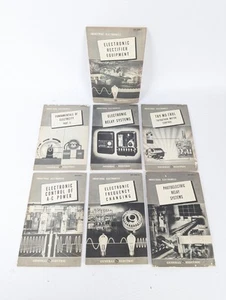 Vintage Lot 7 General Electric Industrial Electronics 60s Pamphlets Review Books - Picture 1 of 5