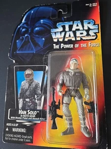 Star Wars: POTF - Han Solo In Hoth Gear - Actionfigur - Hasbro - Bild 1 von 13